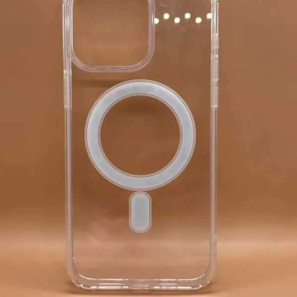 Прозрачен кейс с безжично зареждане RT-15 за iPhone 13