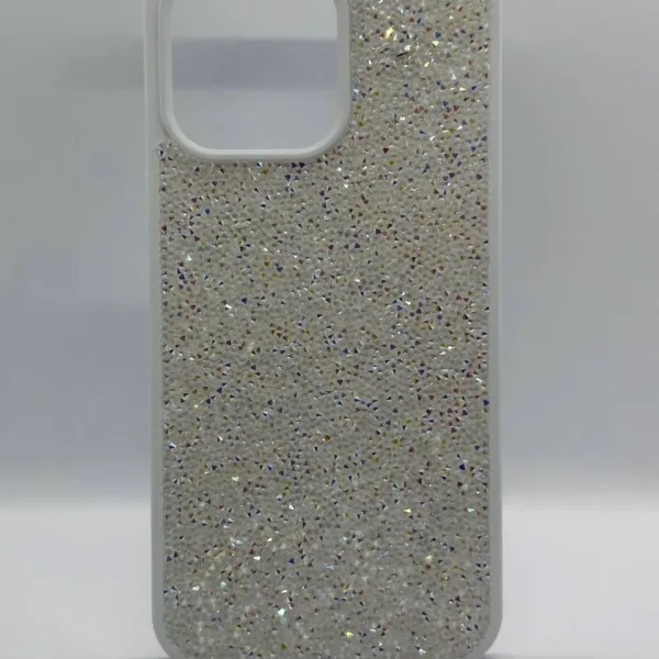 Luxury Crystal White Case RT-12 за iPhone 13