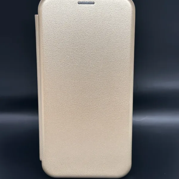 Хоризонтално отварящ се тефтер златен RT-11 за Samsung A21S