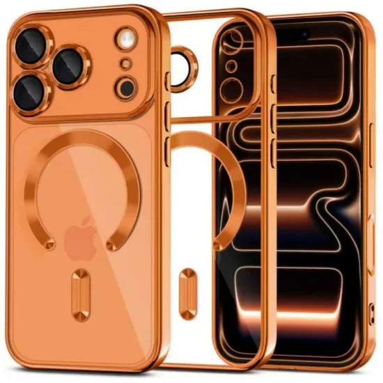 Кейс MG38 Luxury Case with Magsafe iPhone 17 Air - Оранжев